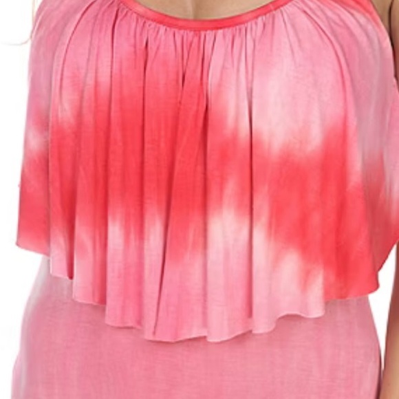 Women’s Tie Dye Maxi Dress - Picture 3 of 9